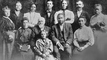 Azusa Street leaders - Lucy Farrow on far right