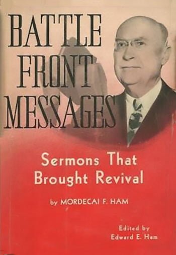 Mordecai Ham's book of sermons