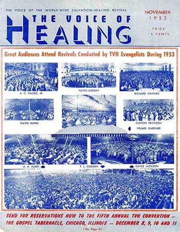 Voice of Healing Magazine November 1953
