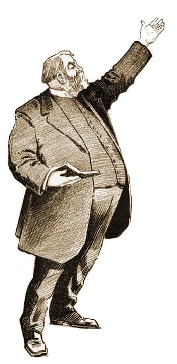DL Moody preaching